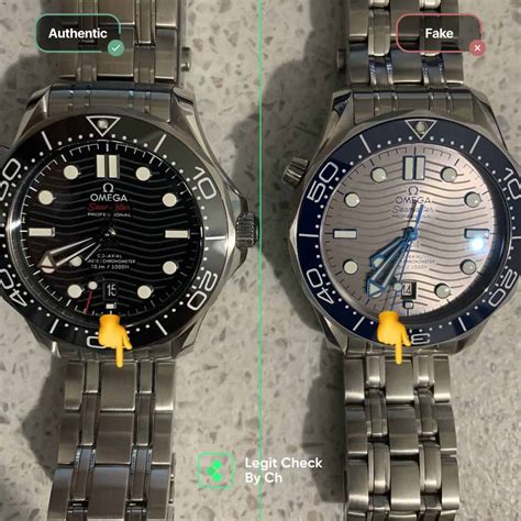 how to spot a fake omega aqua terra|how to detect omegas.